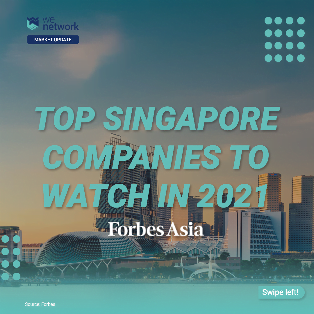 Top Singapore company to watch in 2021 according to Forbes Asia